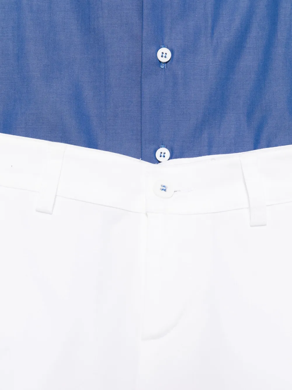 Colorichiari Pak met krijtstreep Blauw