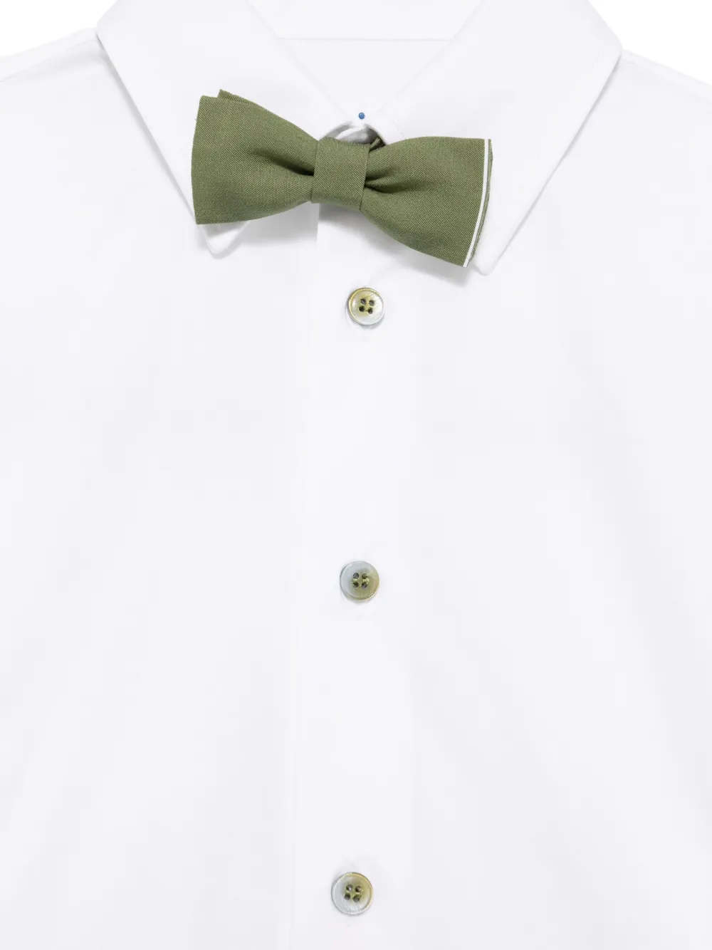 Shop Colorichiari Pinstriped Trousers Set (set Of Three) In Green