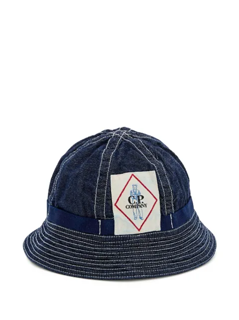 C.P. Company gorro de pescador de mezclilla