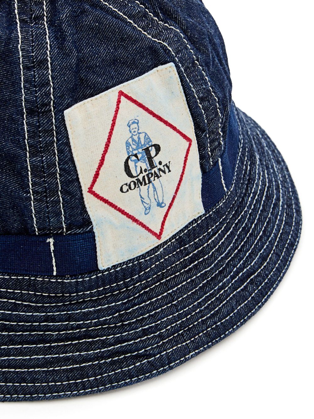 C.P. Company Denim vissershoed - Blauw