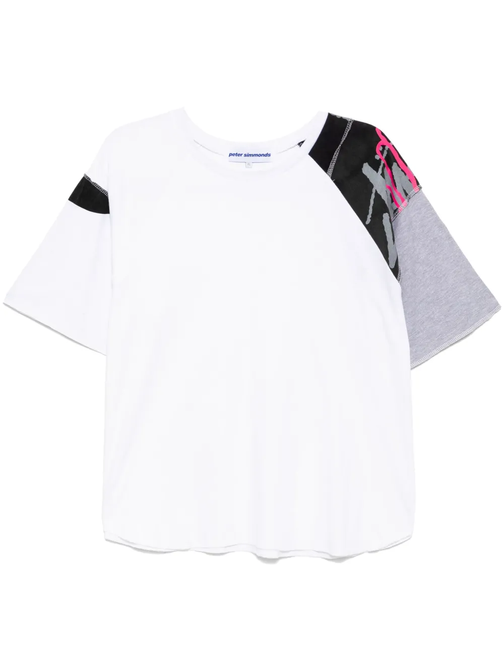 panelled T-shirt