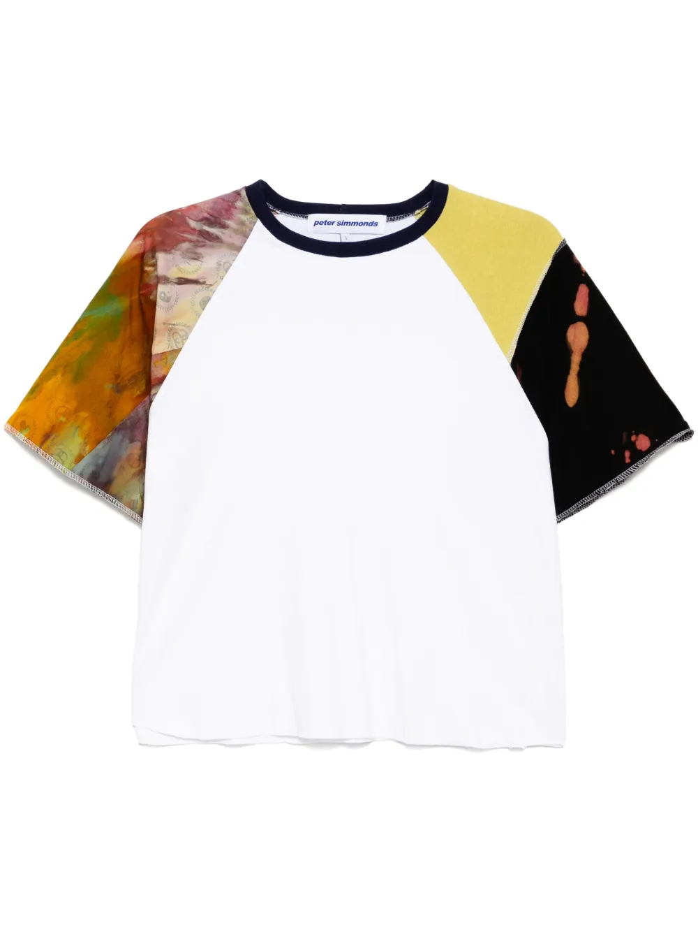 panelled T-shirt