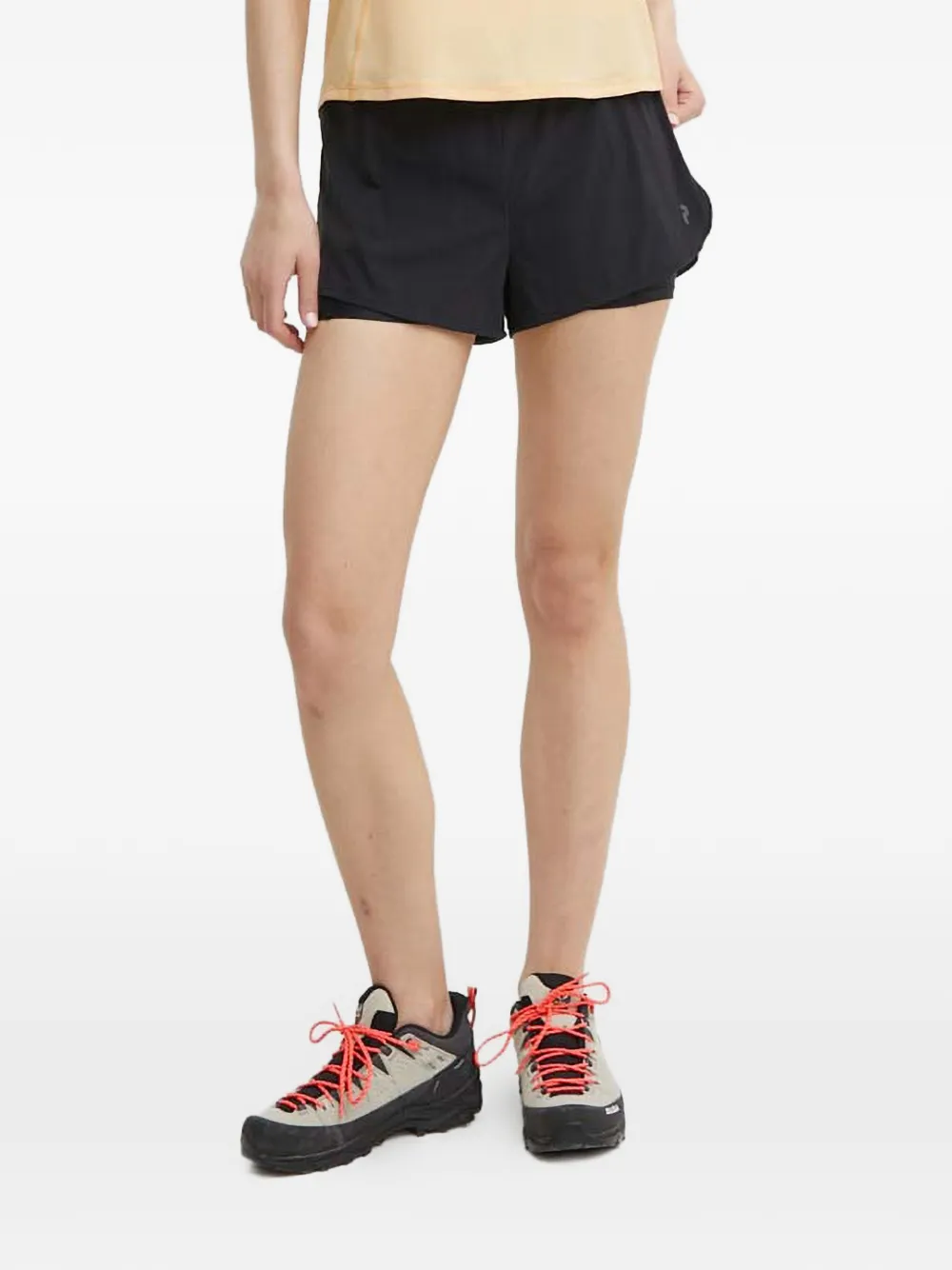 Peak Performance logo-print shorts - Nero