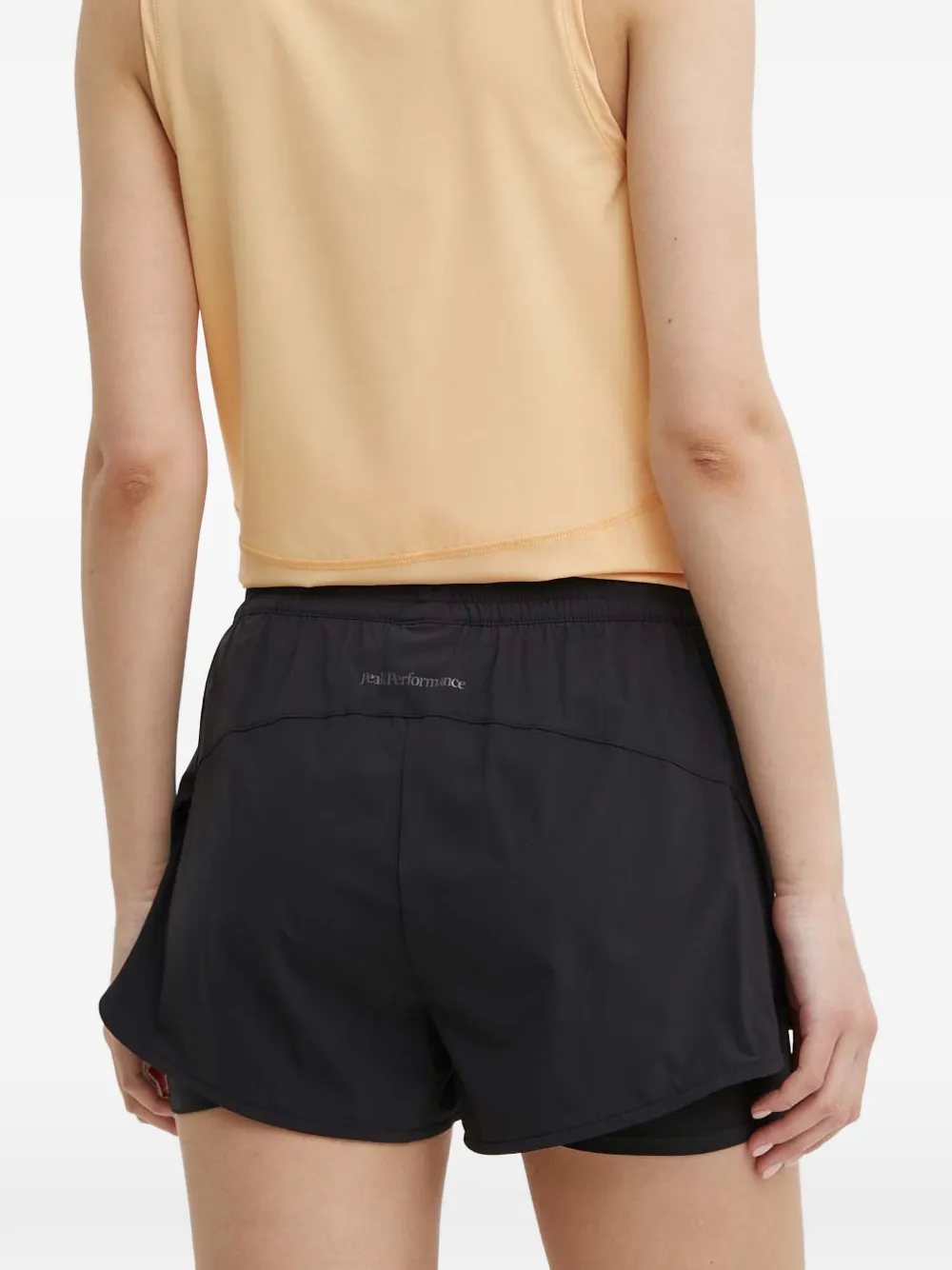  Peak Performance Logo-print Shorts - Black 