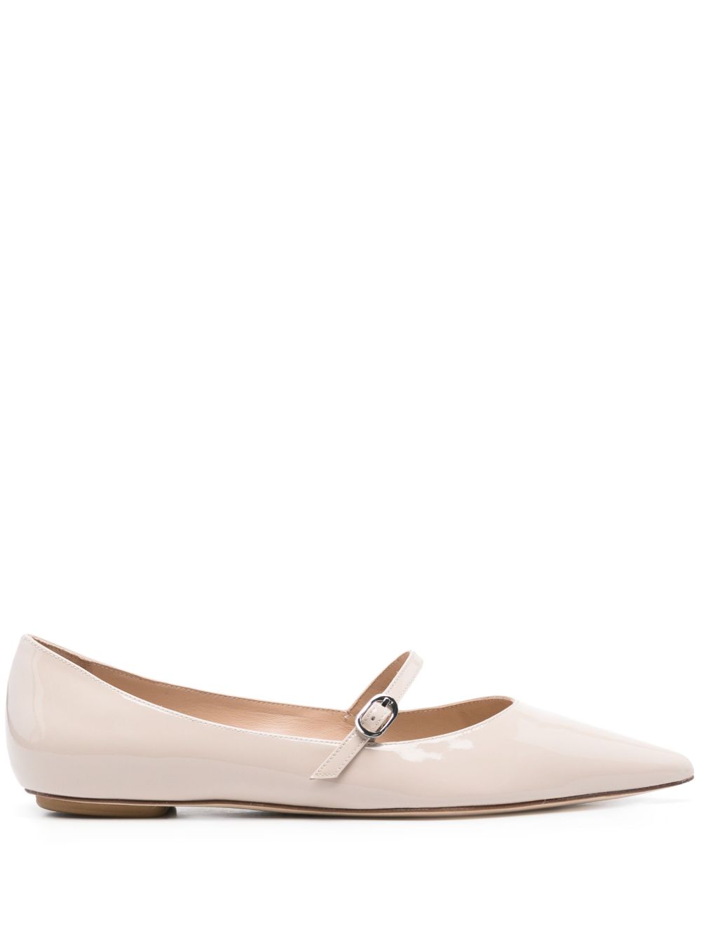 Stuart Weitzman Emilia Mary Jane ballet flats Neutrals