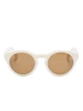 Golden Goose pantos-frame sunglasses - White