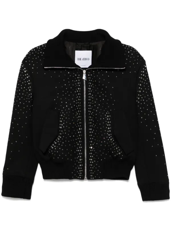 アウターその他 THE ATTICO JACKET (WCG00084LBT137AA) Shop The Attico - Leather Bomber Jacket | Saks Fifth Avenue