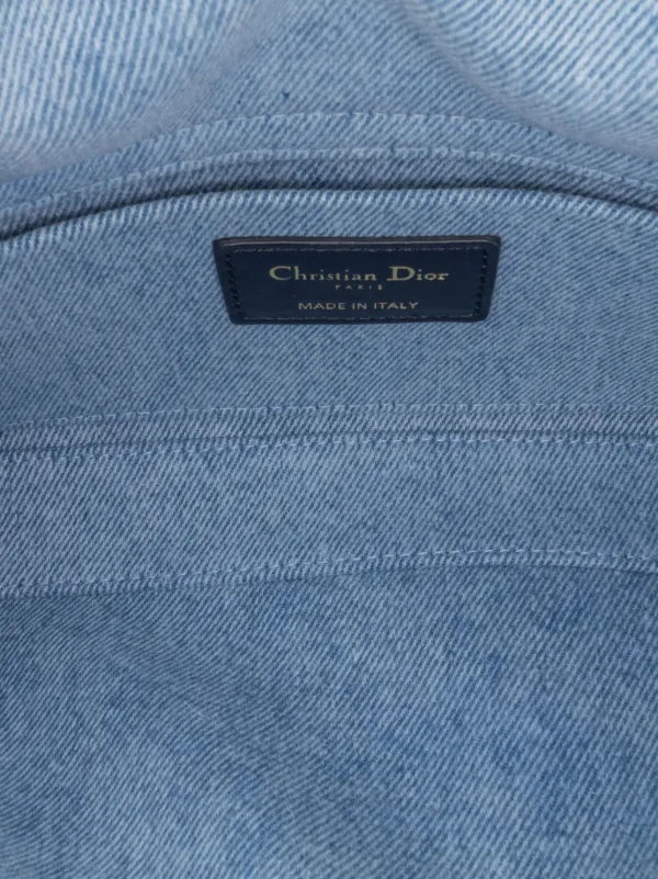 Christian Dior Pre-Owned 2022 ミディアム デニム カナージュ レディ