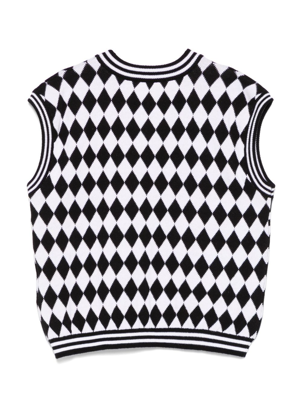 Balmain Kids knitted vest - Black