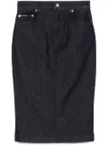 Dolce & Gabbana denim midi skirt - Blue