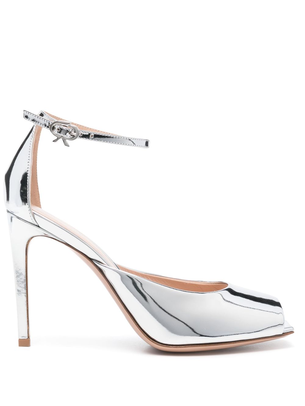 Gianvito Rossi 95mm Ethel sandals Silver