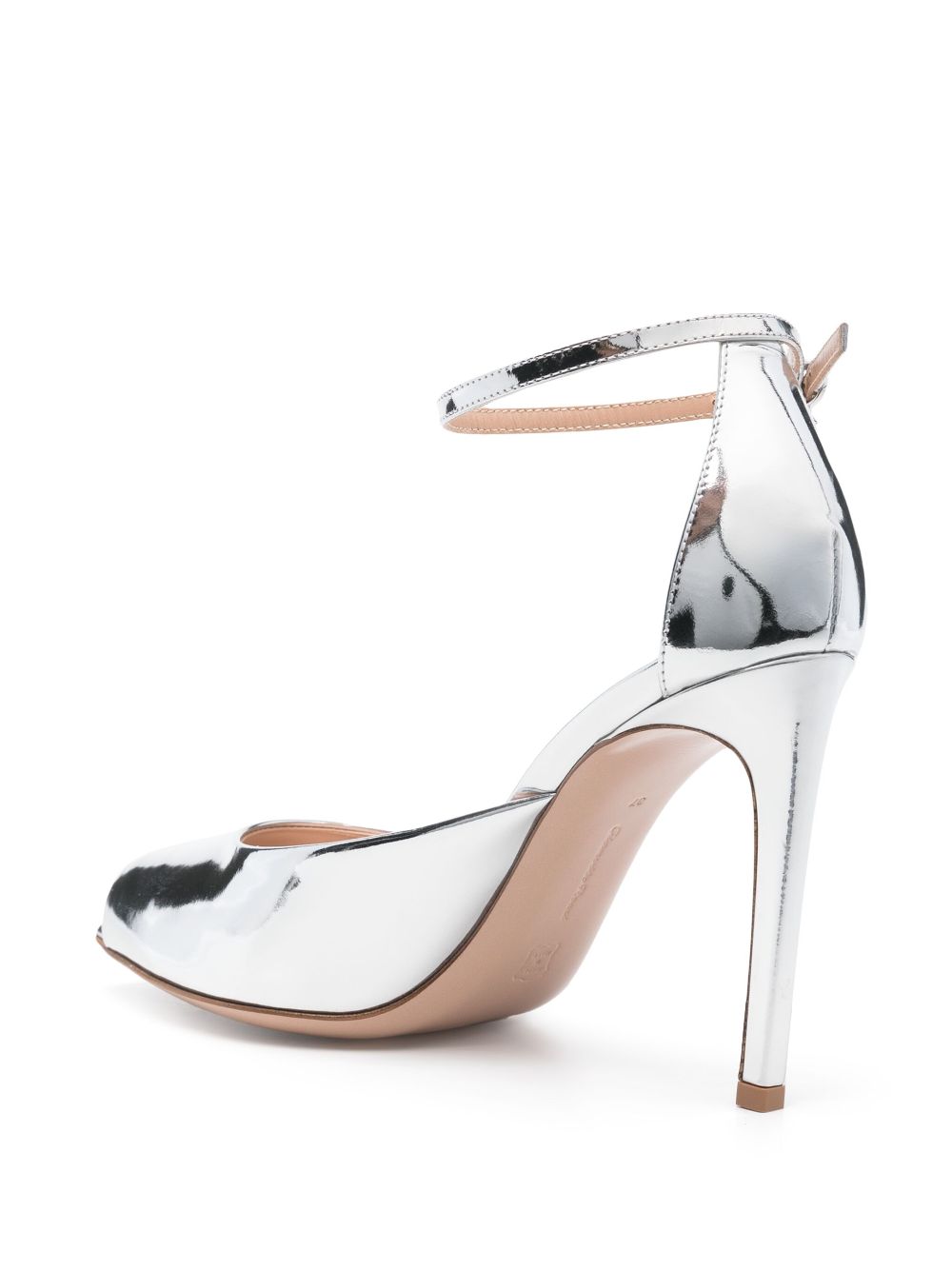 Gianvito Rossi 95mm Ethel sandals Silver