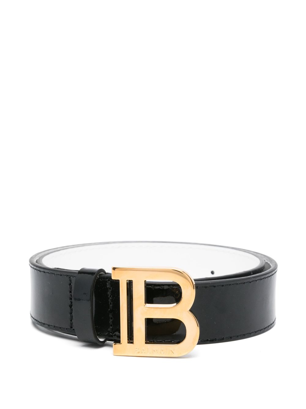 Balmain Kids leather belt - Black