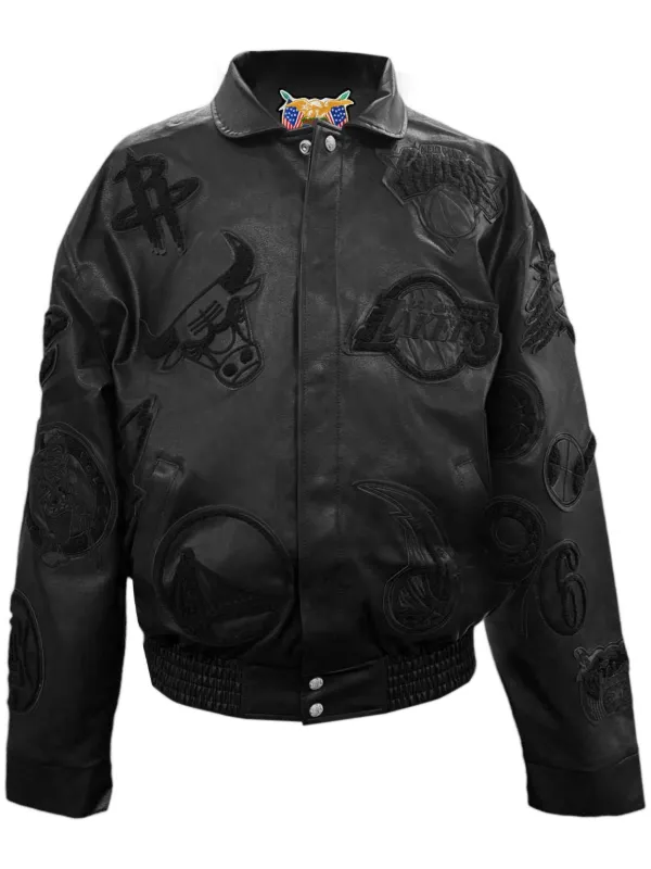 Jeff Hamilton x NBA 'Collage' ジャケット | ブラック | FARFETCH JP