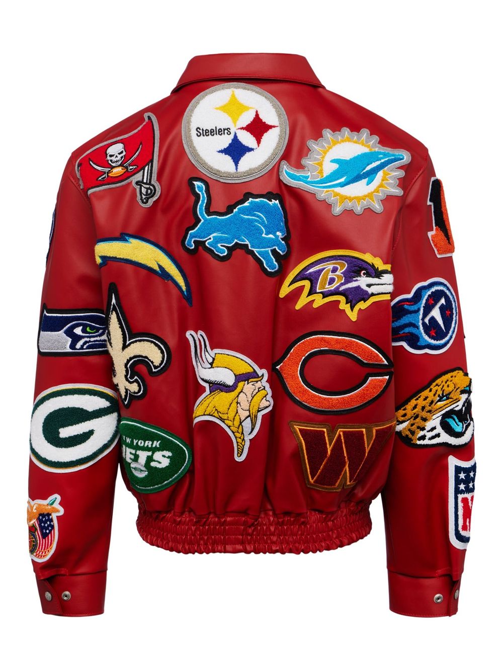 Jeff Hamilton x NFL Collage jack - Rood