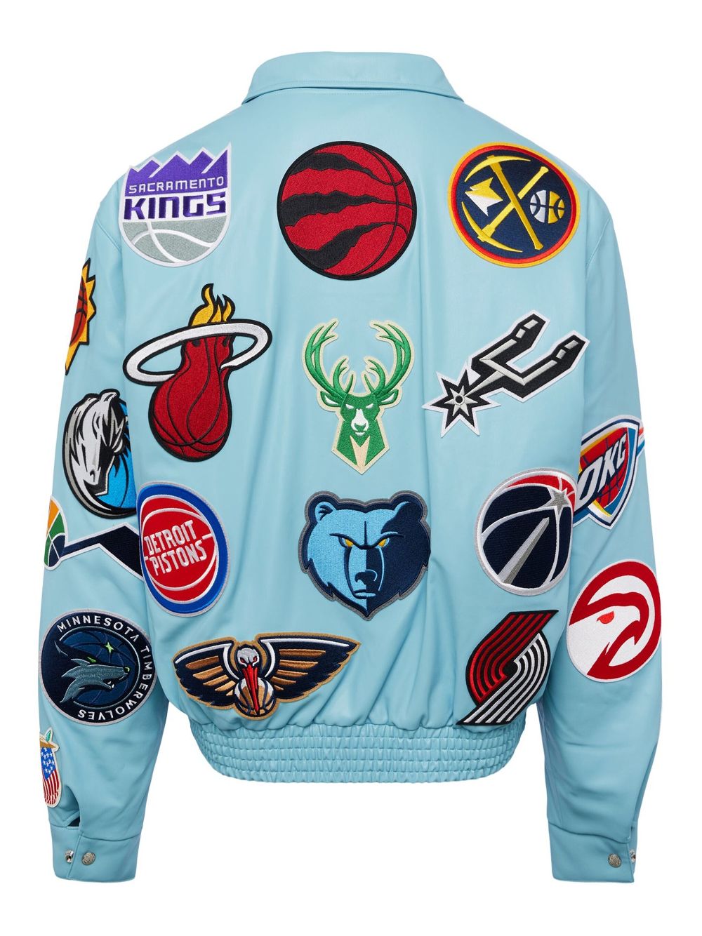 Jeff Hamilton x NBA Collage jack - Blauw