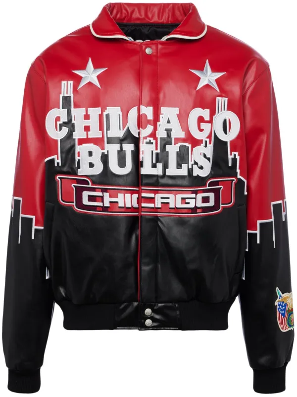 Bulls Leather Jacket Jeff Hamilton Bull Jacke Jeff Hamilton X