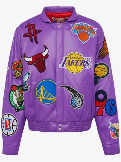 Jeff Hamilton chamarra Collage de Jeff Hamilton x NBA