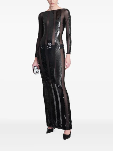 Retrofete sequin-embellished dress