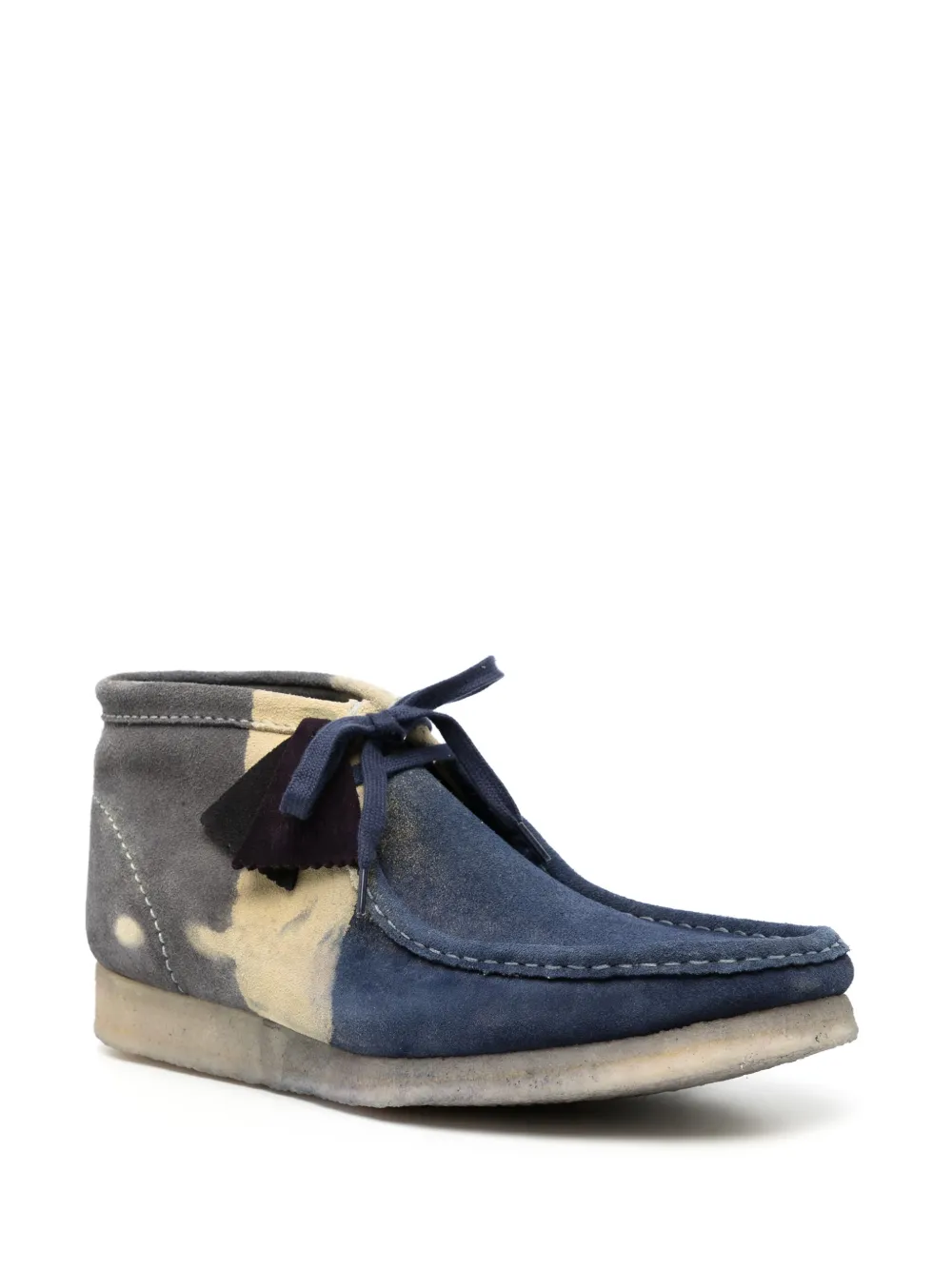 Stain Shade Wallabee laarzen - Blauw