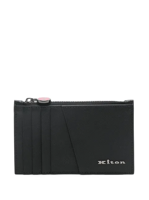 Kiton porte-cartes en cuir