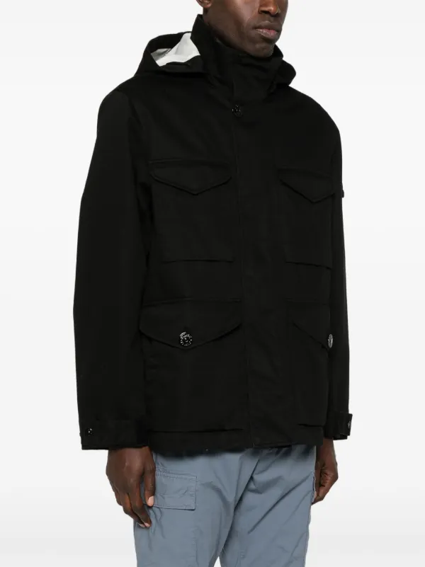 Stone Island Raso Gommato Jacket | Grey | FARFETCH