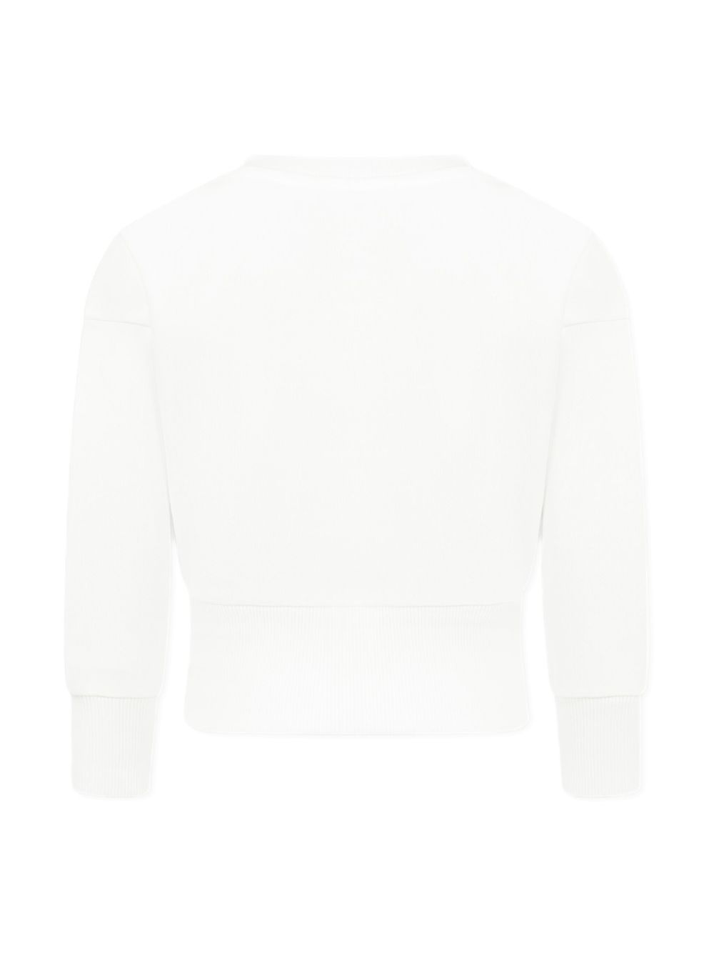 Balmain Kids logo-print sweatshirt - Wit