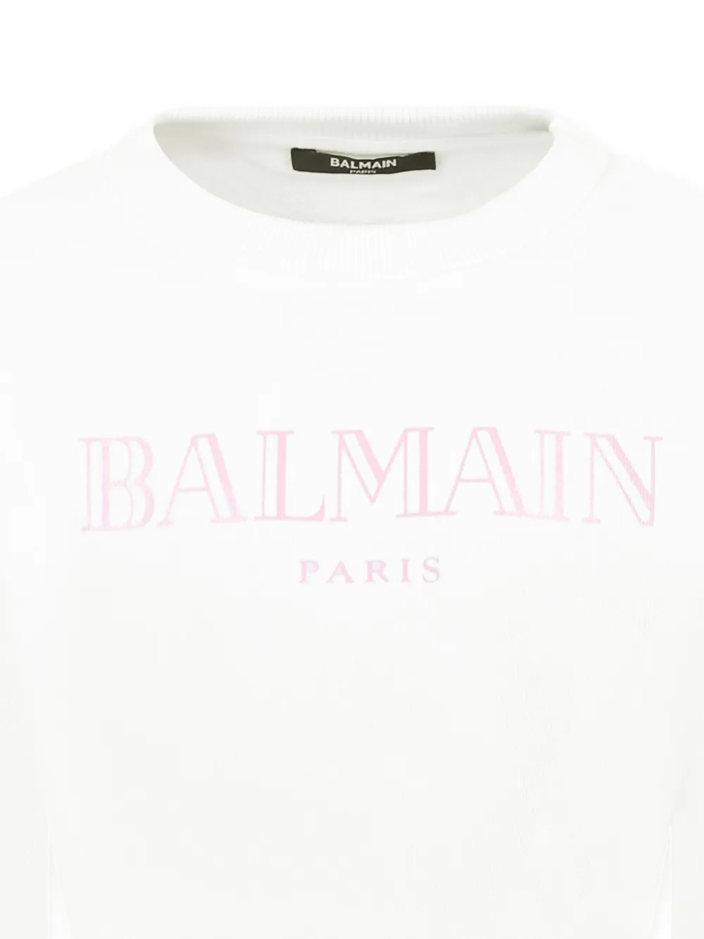 BALMAIN LOGO-PRINT SWEATSHIRT