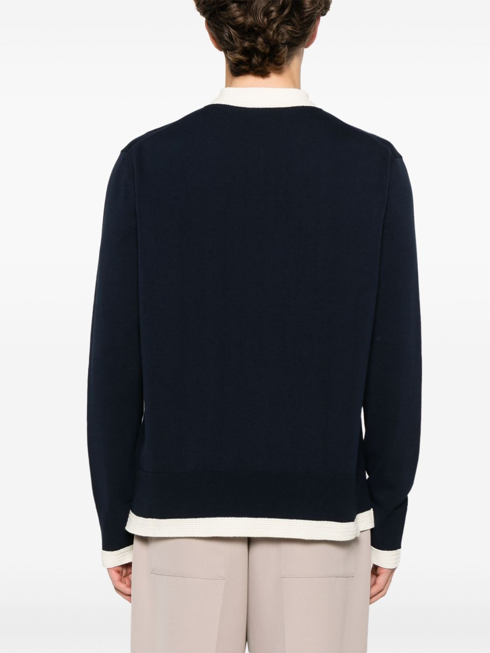 JIL SANDER V-NECK SWEATER