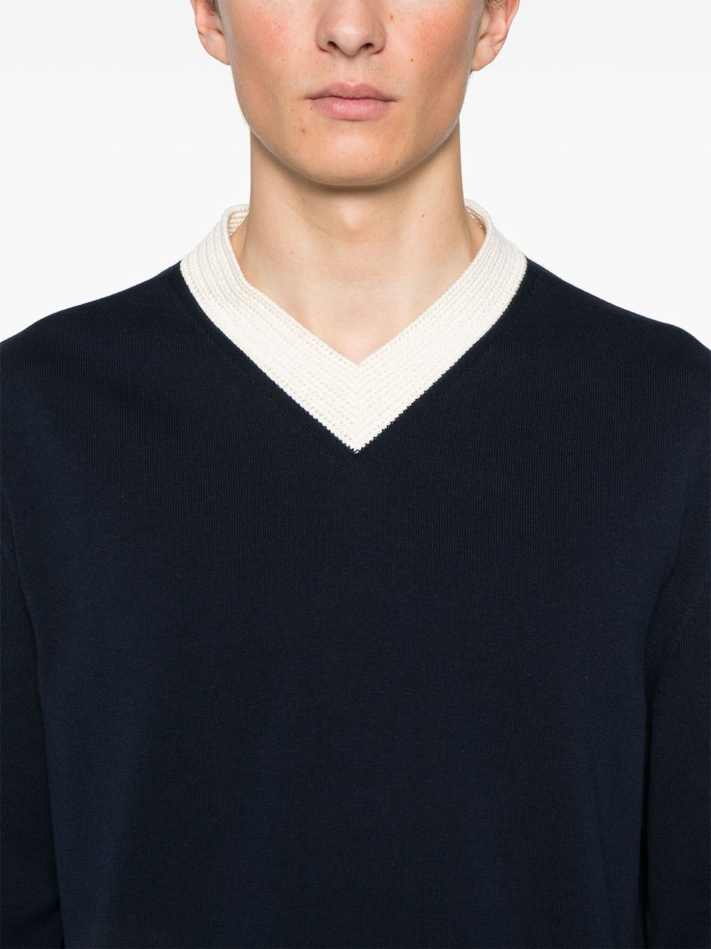 JIL SANDER V-NECK SWEATER