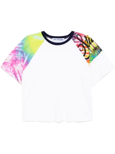 Stain Shade panelled T-shirt