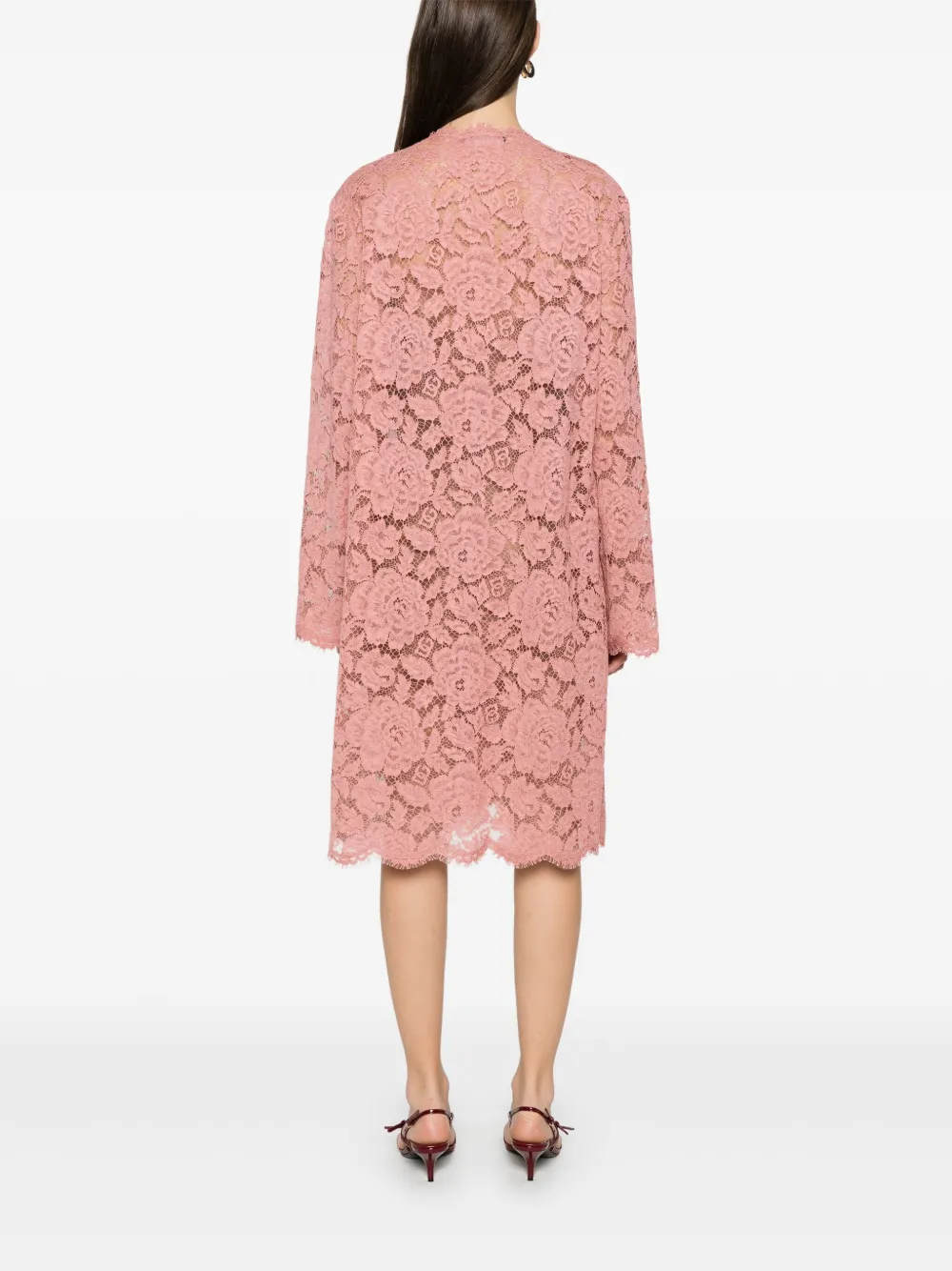 Dolce & Gabbana Jas met kant Roze