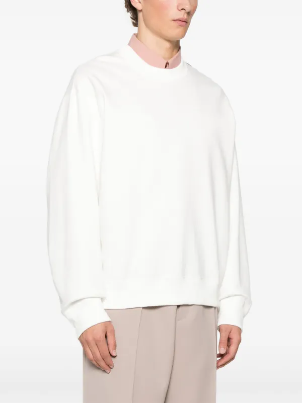 Jil Sander crew-neck Sweatshirt | White | FARFETCH
