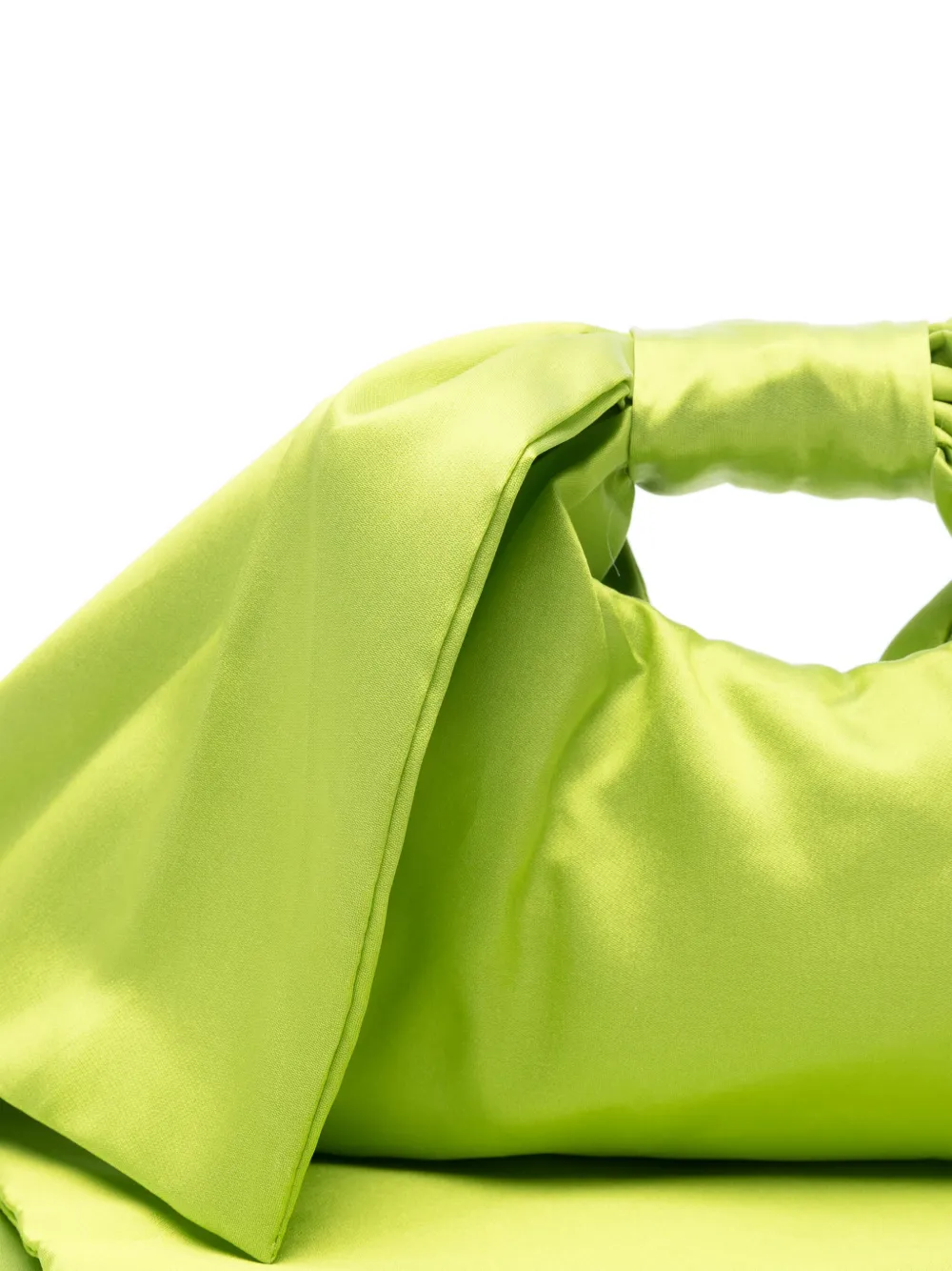Shop Douuod Bow-motif Tote Bag In Green
