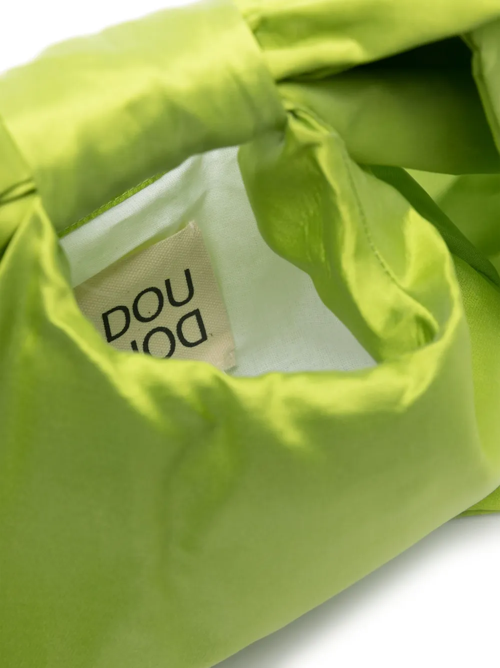 Shop Douuod Bow-motif Tote Bag In Green