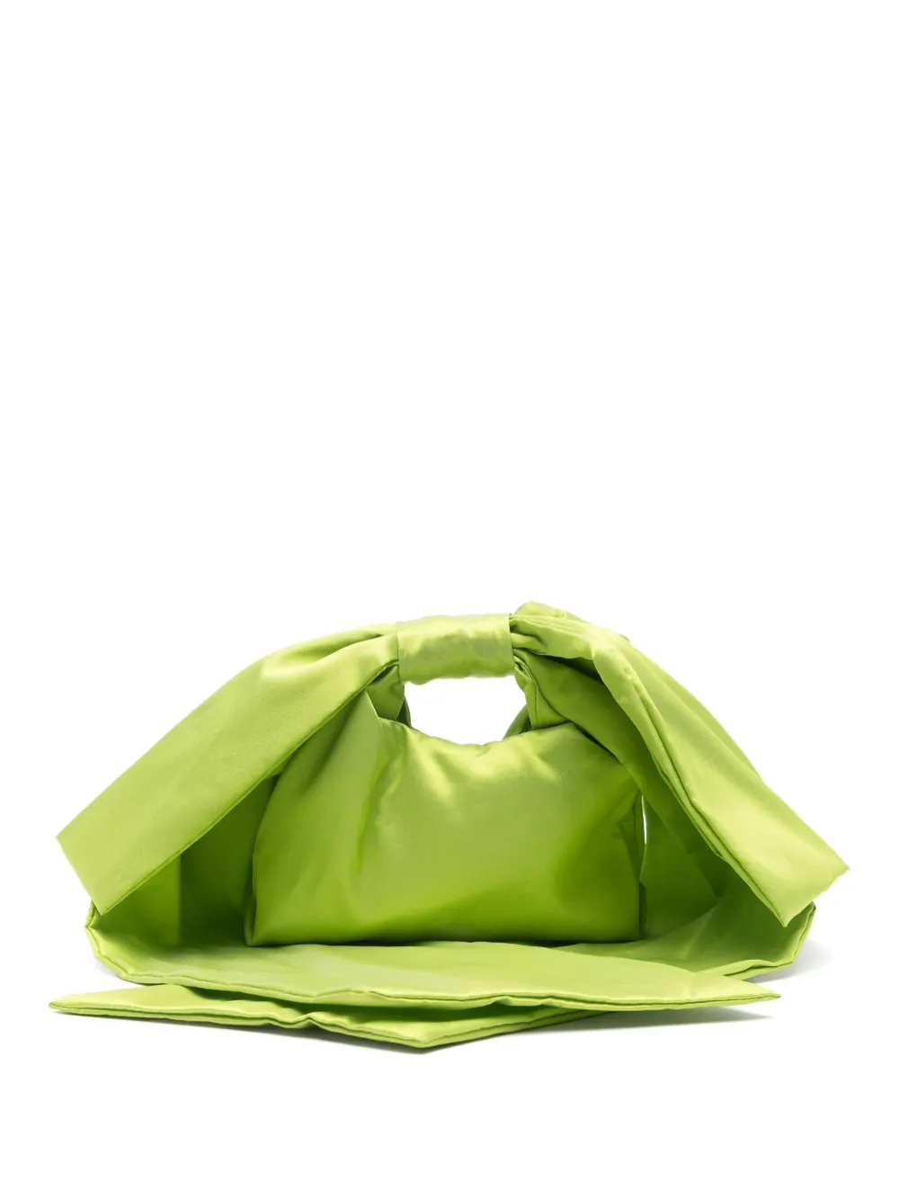 Douuod Kids Shopper met strikpatroon Groen