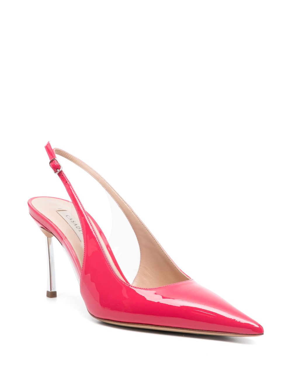 Casadei 80 mm Super Blade Tiffany Glass pumps - Roze