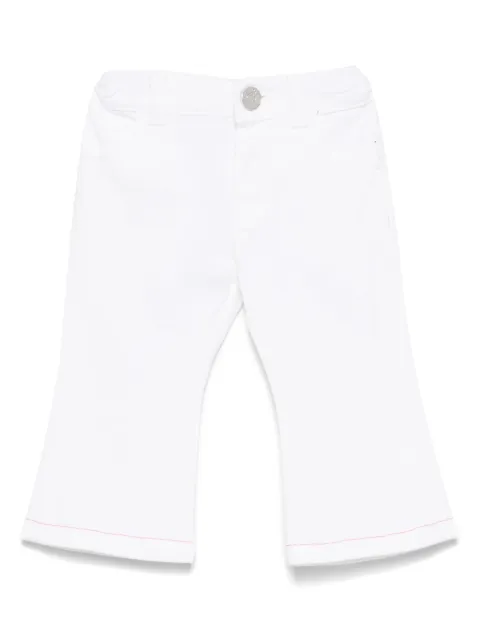 Missoni Kids zigzag-embroidery jeans 