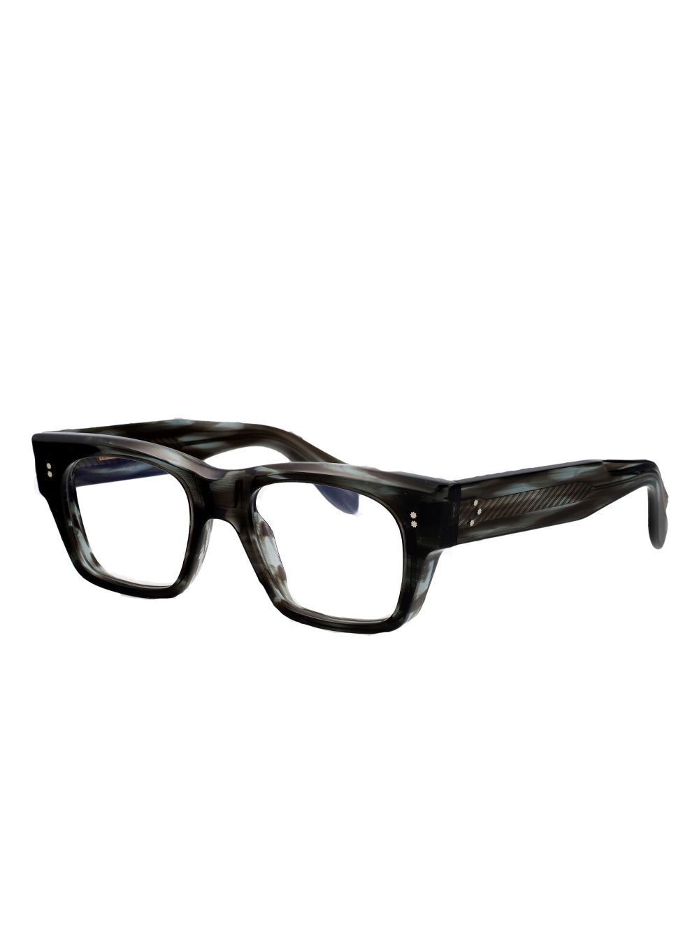 Cutler & Gross square-frame glasses - Groen