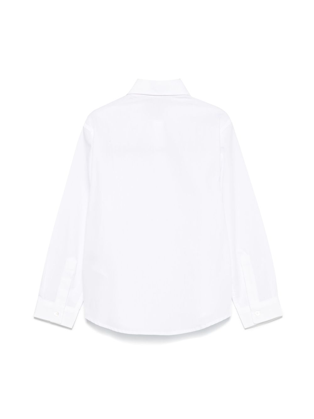 Missoni Kids embroidered-logo shirt - White