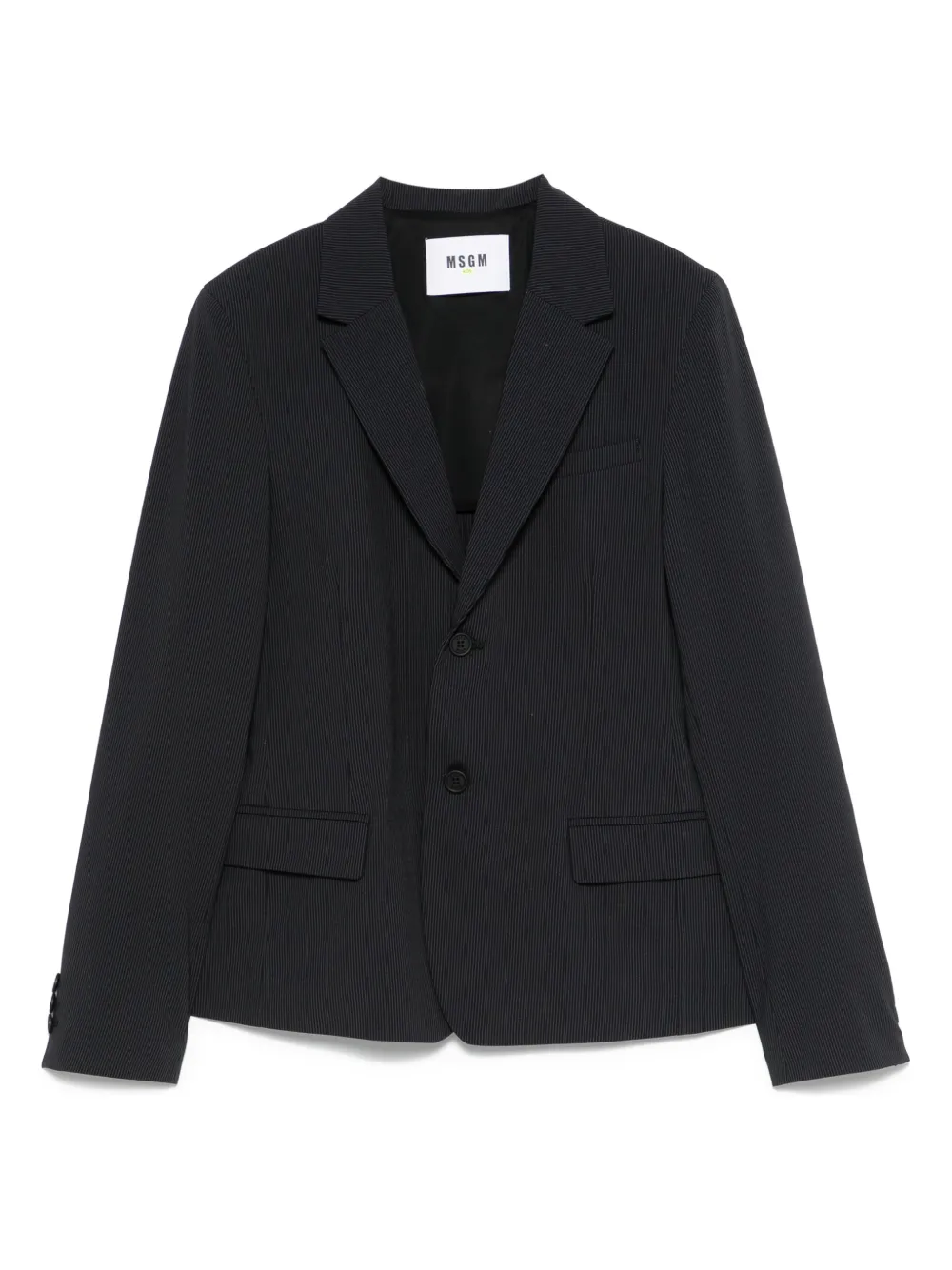 MSGM Kids pinstriped blazer | Blue | Image 1
