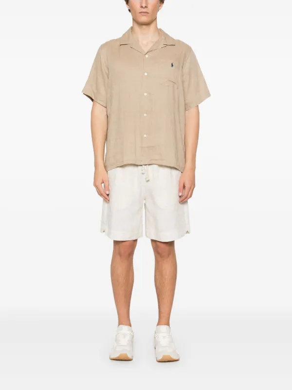 Polo Ralph Lauren リネンシャツ | ニュートラル | FARFETCH JP