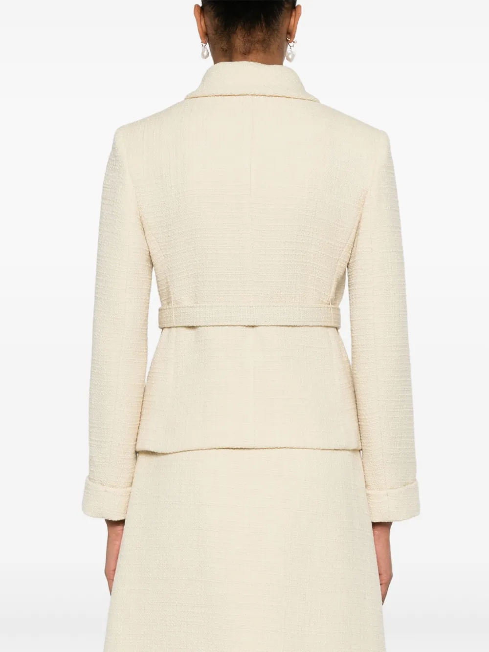 Valentino Garavani Tweed jack Beige