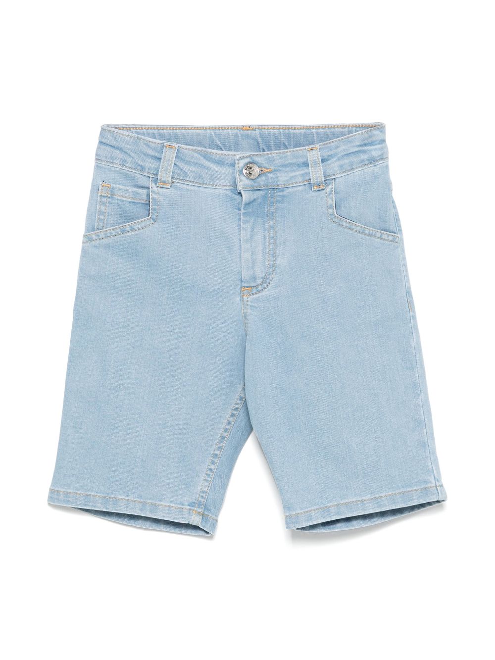 ETRO KIDS Pegaso-motif shorts - Blue