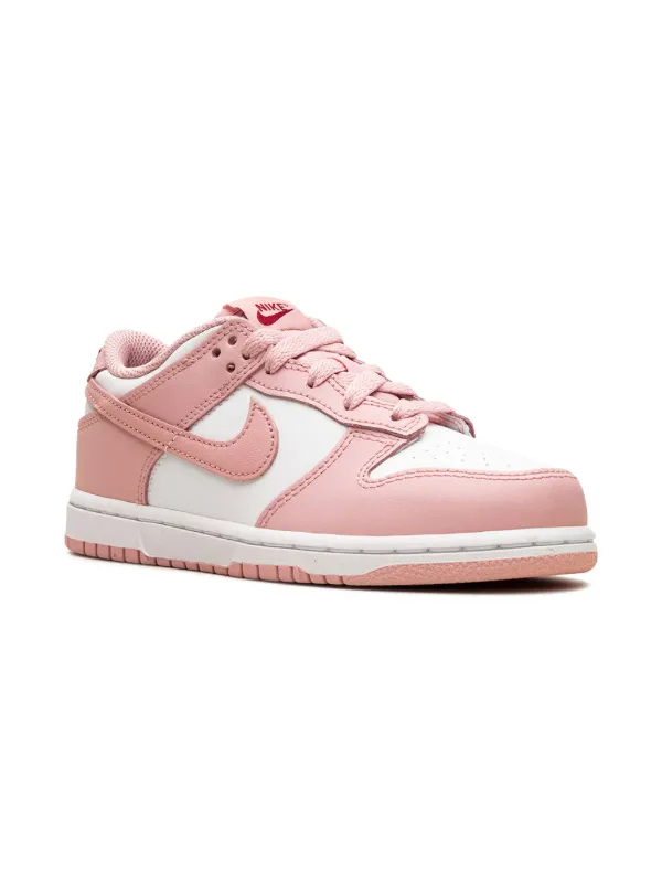 14174614_19102868_600.jpg Nike Kids Low-Top Sneakers in Orange, Pink & White display picture 1