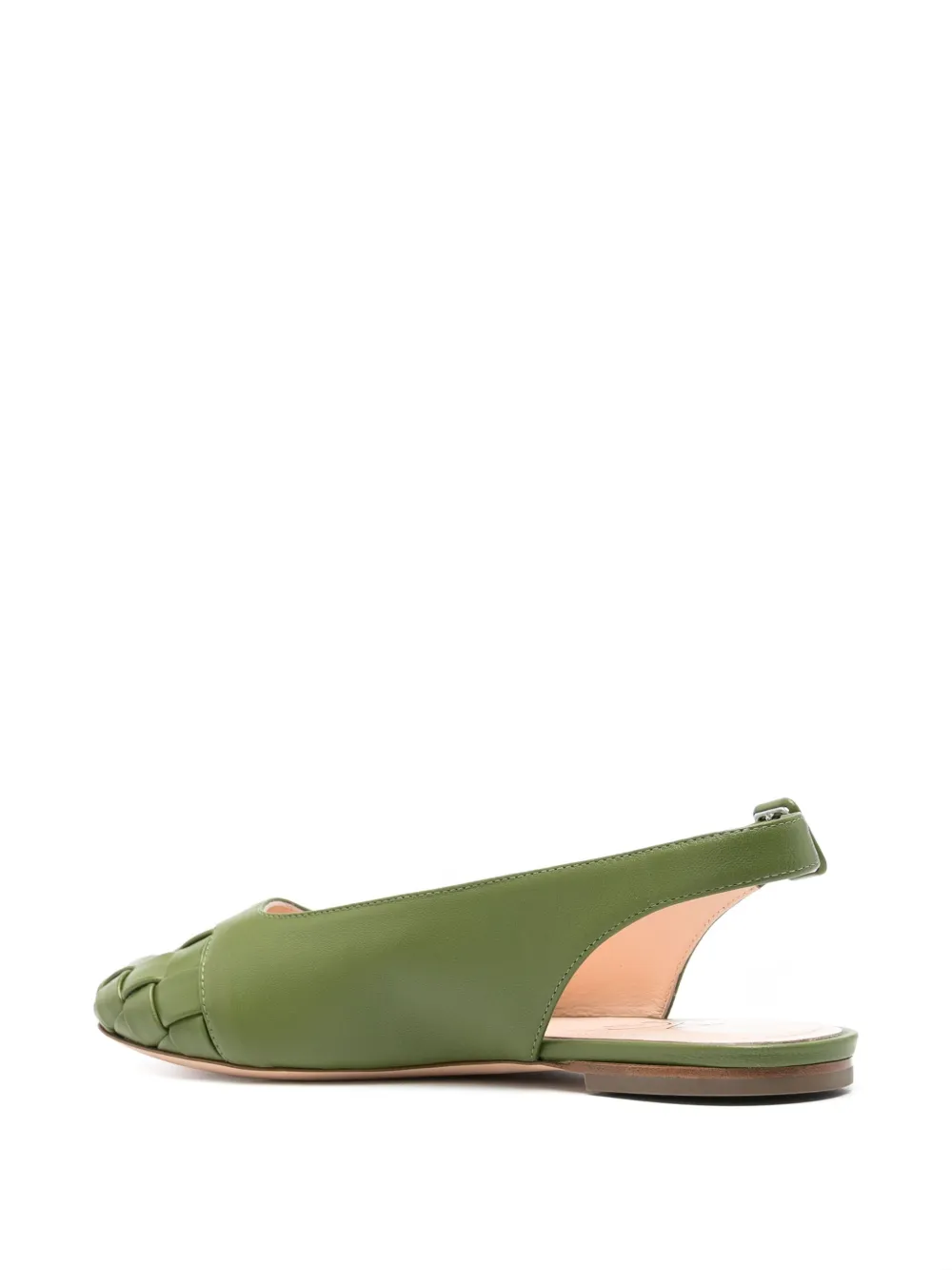 AGL Mara ballerina shoes Green