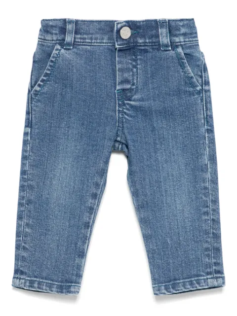Missoni Kids embroidered-logo jeans 