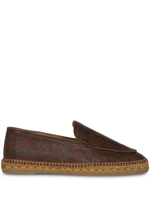 ETRO leather espadrilles 