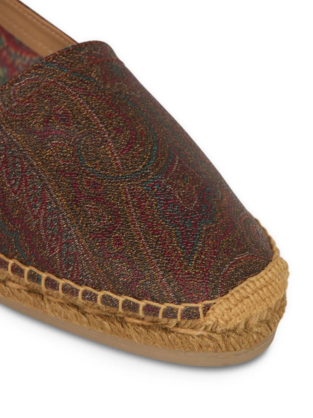 ETRO paisley-print espadrilles Red