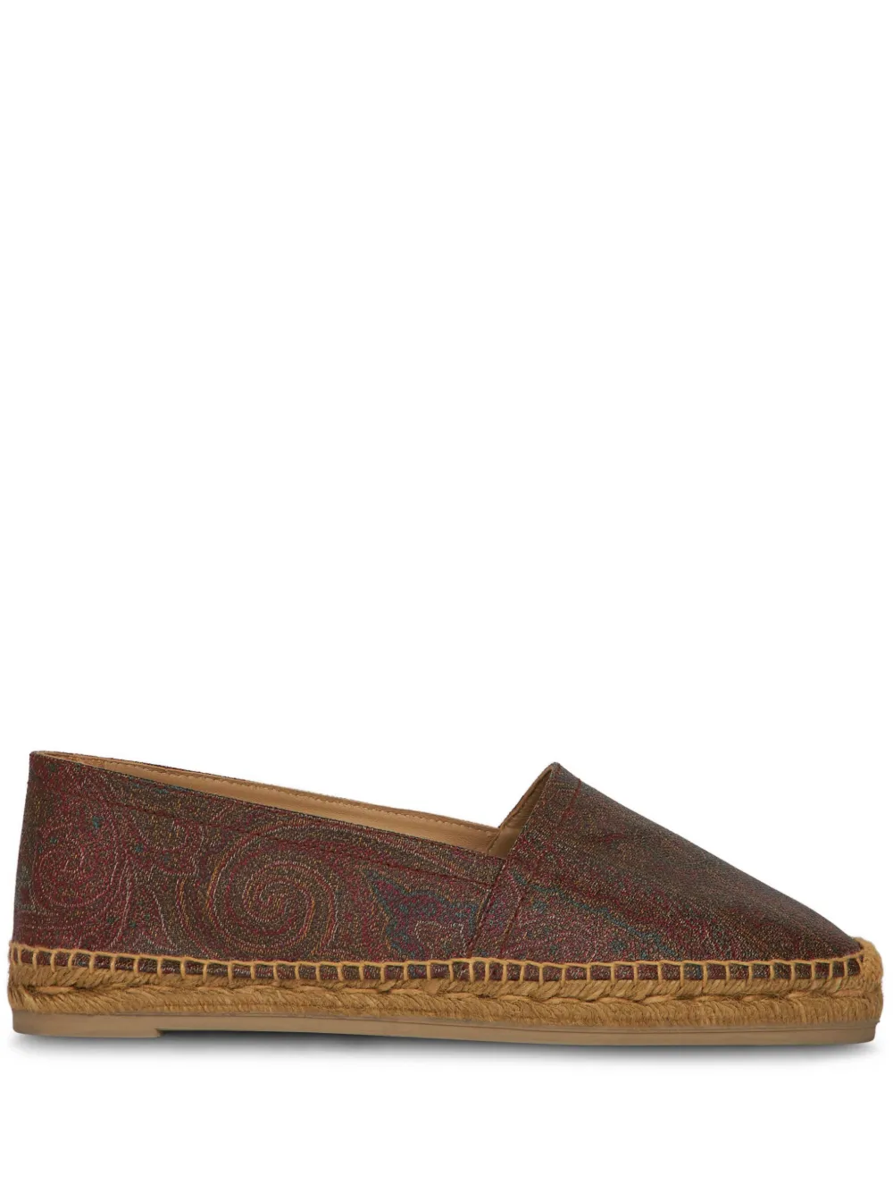 ETRO paisley-print espadrilles Red